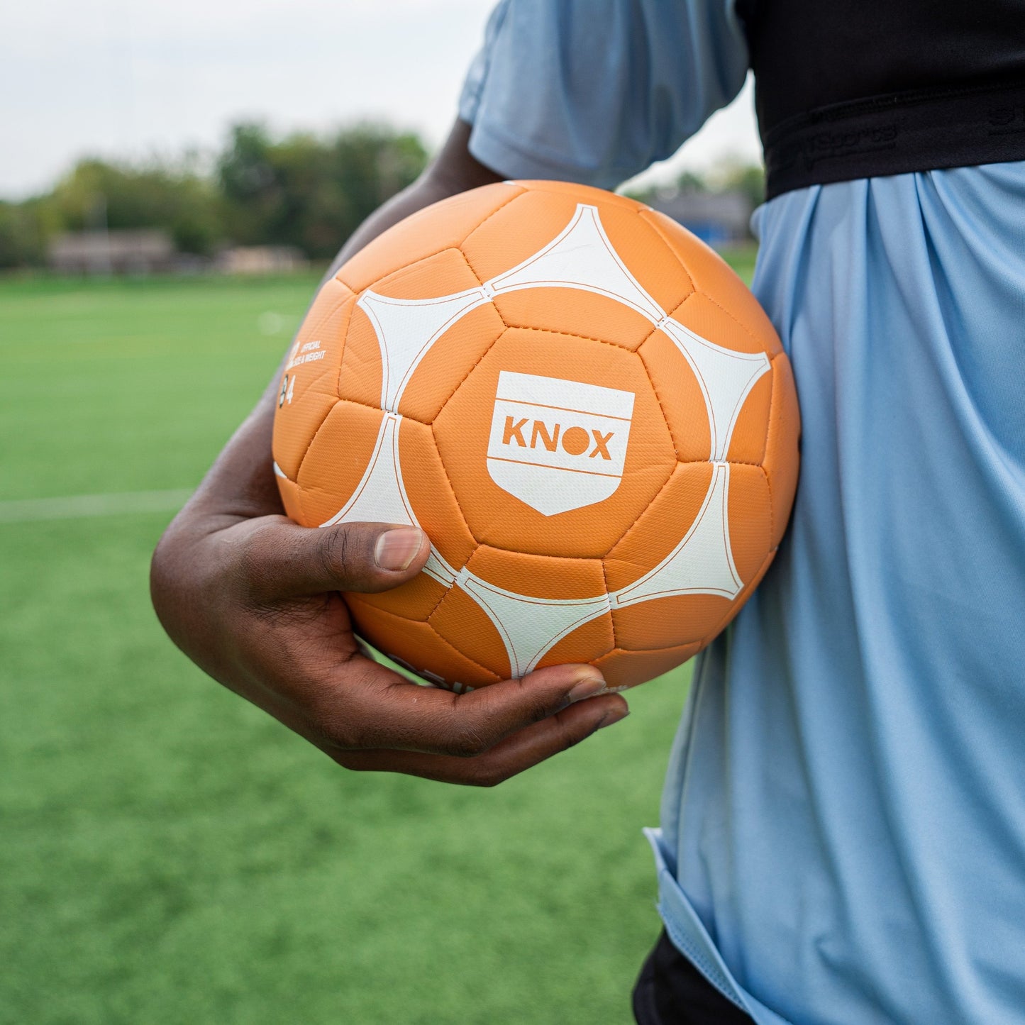 Orange Soccer Ball