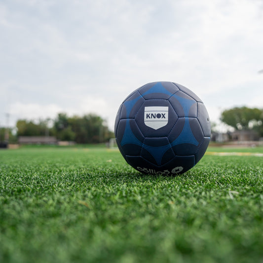 Blue Soccer Ball